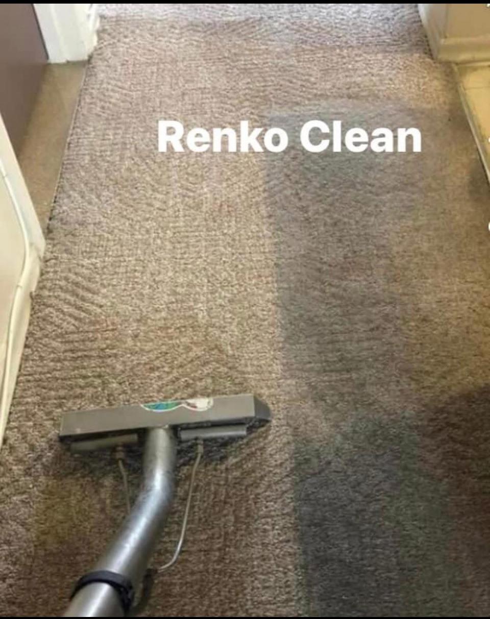 Cleaned carpet